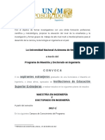 Convocatorias BECAS 2017-1 Para Extranjeros en La UNAM