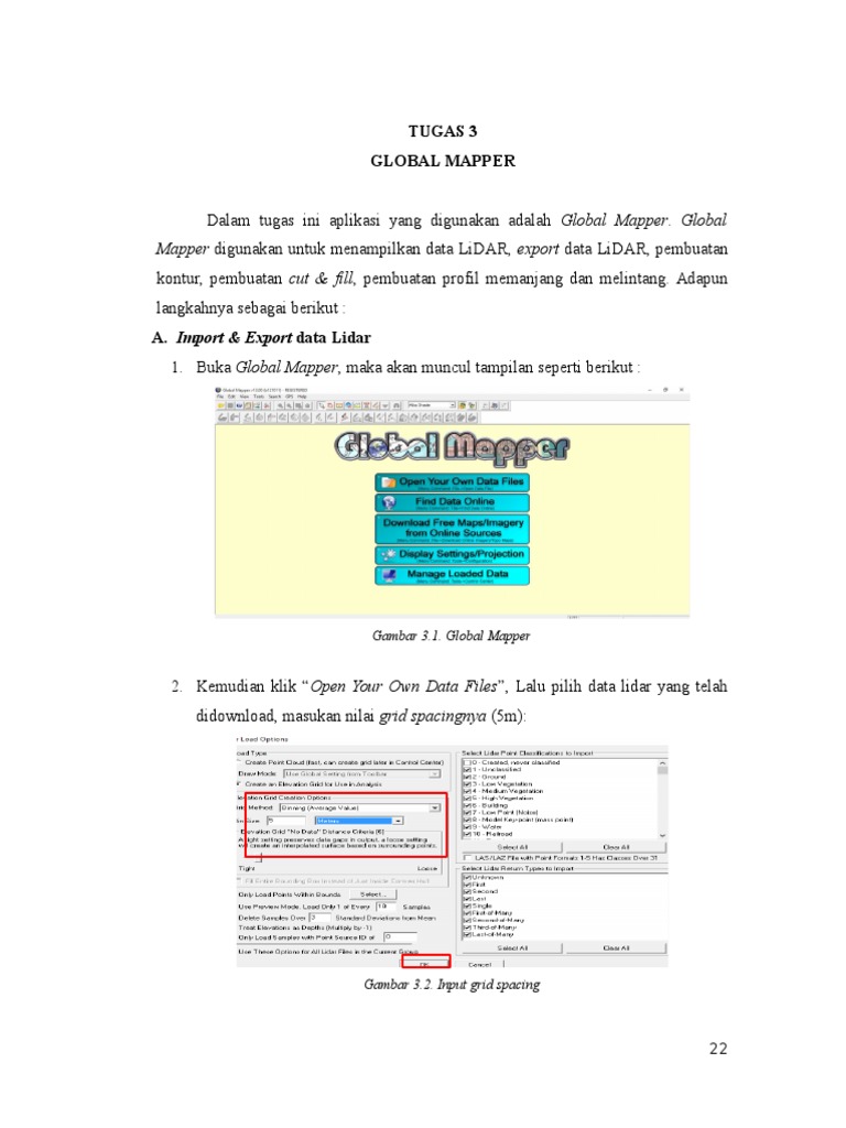 Panduan Penggunaan Global Mapper | PDF | Bisnis | Komputer
