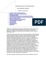 The Neurophysiology of Dissociation