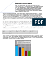 Investment Portfolio For 2016