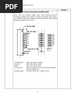 Beam-Column Using Double Angle Cleat