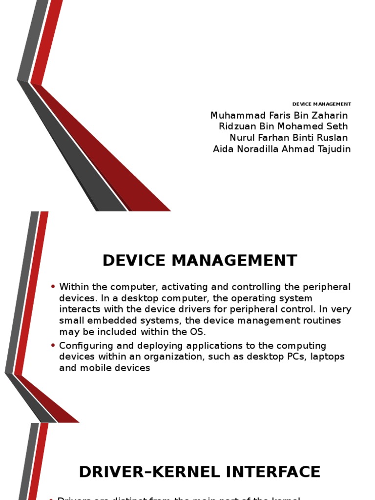 Device Management | PDF | Usb | Operating System