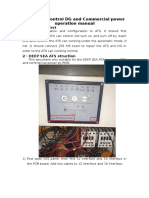 Deep Sea ATS Control DG and Commerical Power Operation Manual