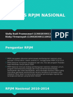 Analisis RPJM Nasional 2010-2014