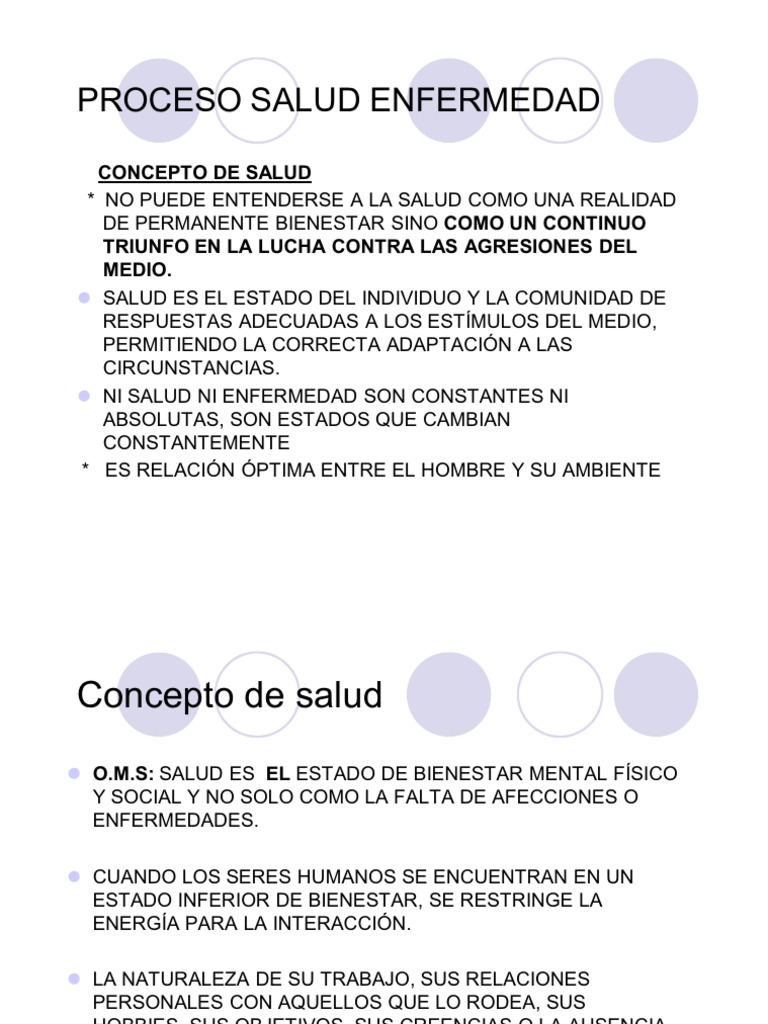 PROCESO SALUD ENFERMEDAD