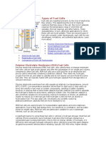 Types of Fuel Cells