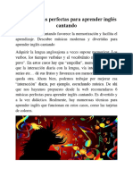 Las 6 Músicas Perfectas para Aprender Inglés Cantando