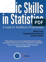 Basic Skills in Statistics a Guide for Healthcare Professionals