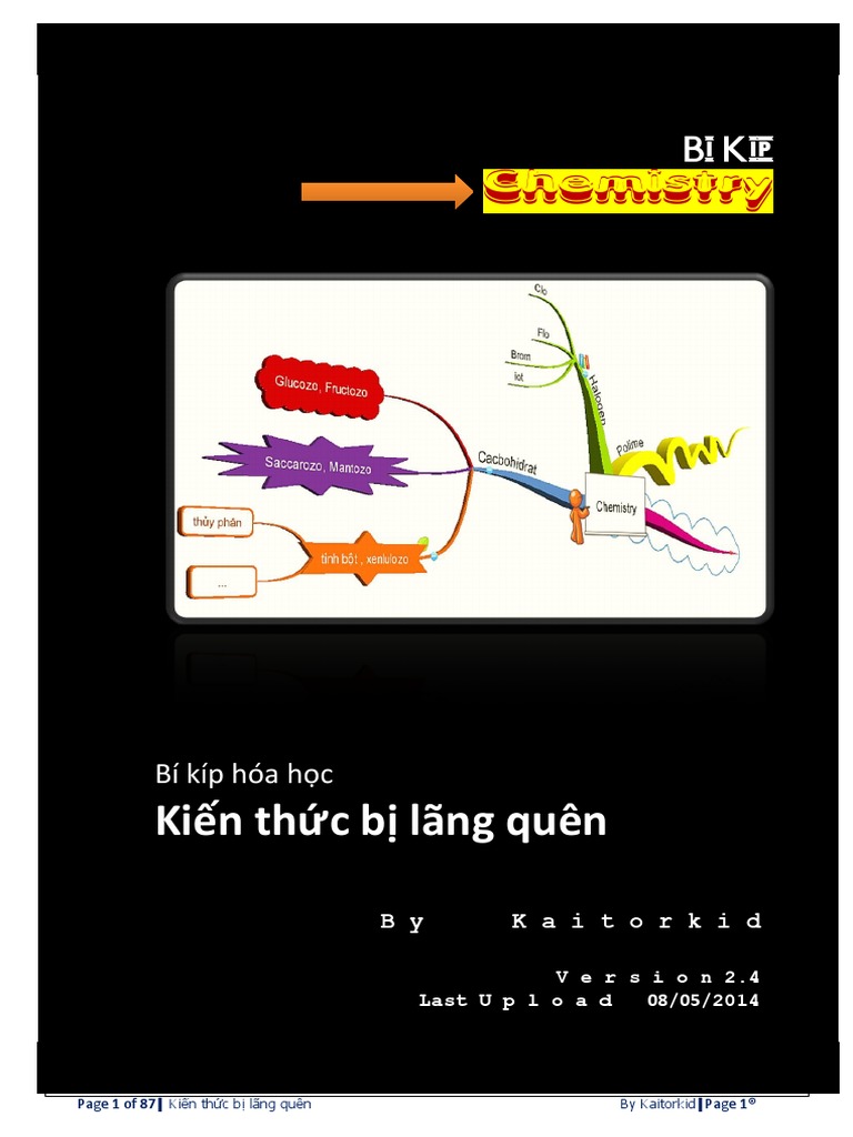 13 Bi Kip Hoa Học Kiến Thức Bị Lang Quen