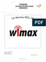 Norme 802.16 Wimax
