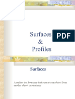 Surfaces and Profiles