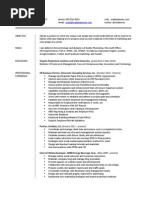 Download Resume - Wade Hammes by Wade Hammes SN30484290 doc pdf