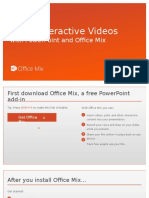 Make Interactive Videos: With Powerpoint and Office Mix