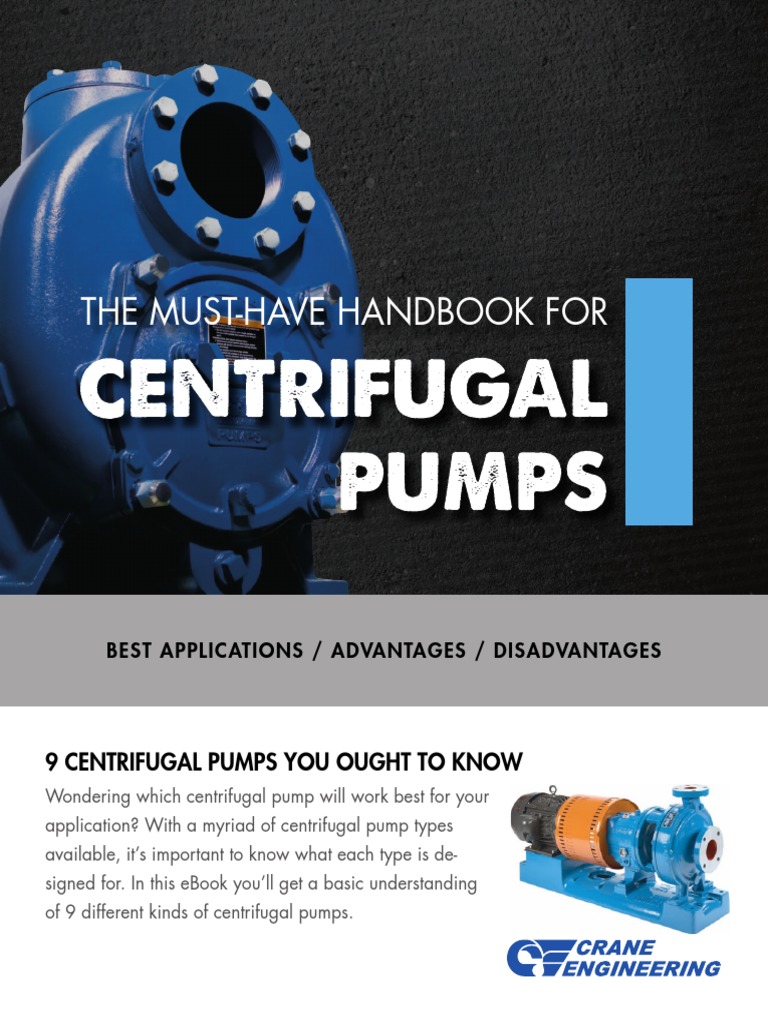 A Guide To Understanding Nine Common Centrifugal Pump Types Their
