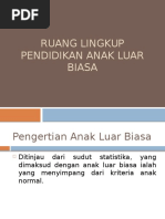 Download Ruang Lingkup Pendidikan Anak Luar Biasa by Yogie Kurnia Sandy SN304846933 doc pdf