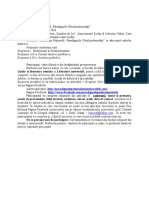 Regulament Conferinta Paradigmele Postmodernitatii 2016