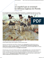 Gálvez - El Militar Español Que Se Aventuró Solo Contra Las Defensas Inglesas de Florida - ABC
