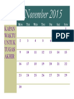 Kalender November PDF