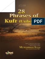 28 Phrases of Kufr