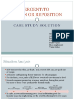 Rin Detergent:To Position or Reposition: Case Study Solution