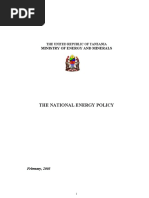 Tanzania National_Energy_Policy_2003