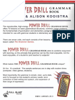 Power Drill Grammar Book