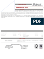 Tds - Matrax Moldax D-215 en