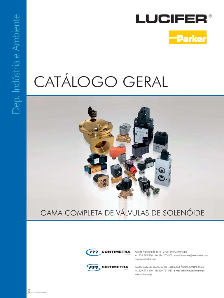 Catalogo Geral Lucifer Parker | Valve | Electrical Connector