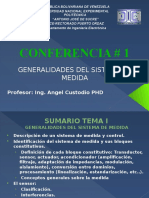 Sistema de medida y control: generalidades