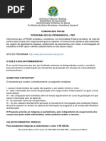 PROGRAMA BOLSA PERMANÊNCIA - orientações