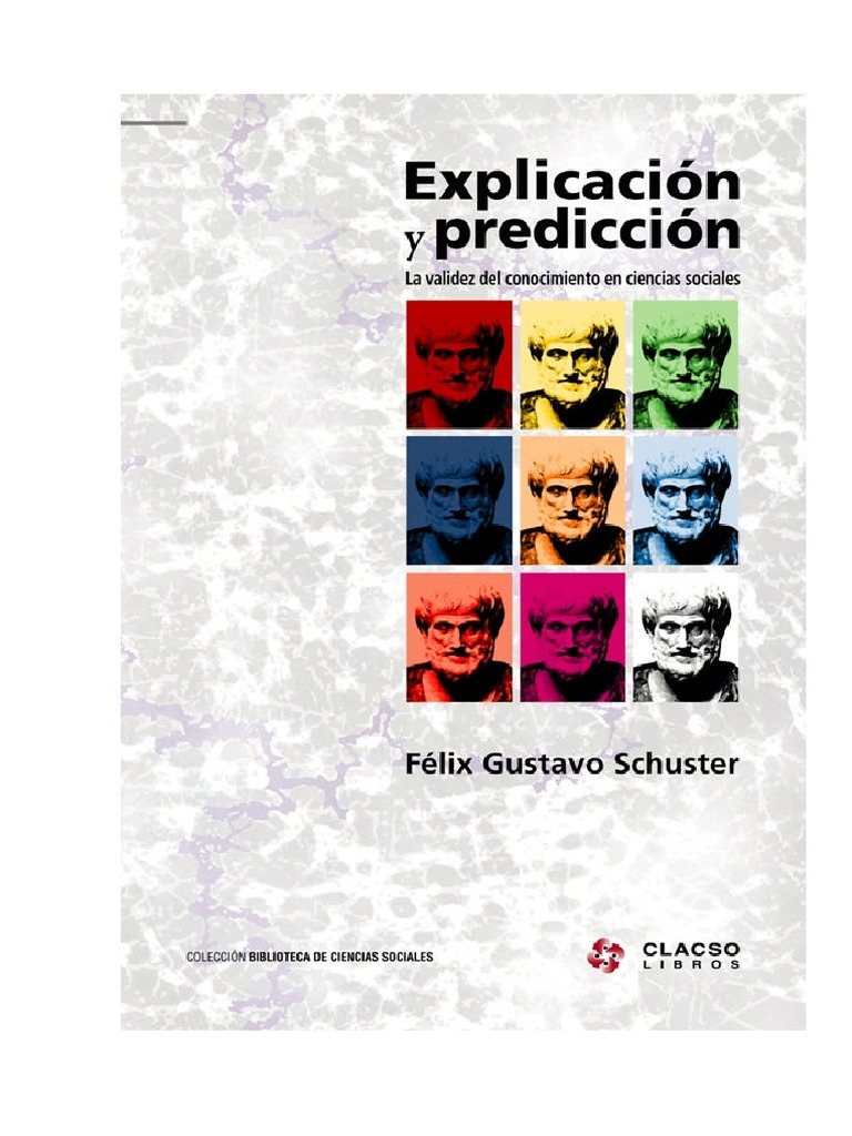 Análisis del contenido y estructura de un libro sobre explicación y ...
