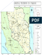 Hydrological Stations in Pahang Map