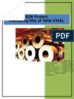 46021631 Marketing Mix of Tata Steels