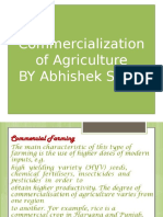 Commercialization of Agriculture: Definition, Indicators and Impact