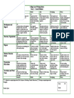 Rubric 1