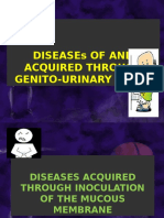 Disease of and Acquired Through Genito-Urinary Tract