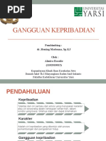 Referat Gangguan Kepribadian