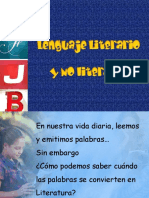 Lenguaje Literario y No Literario