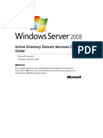 Active Directory Domain Services Operations Guide.doc