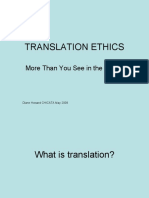 Translation Ethics: More Than You See in The Codes