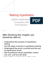 Hypotheses Testing Umi - Use This