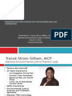 Neighborhood Implications For The Baltimore Red Line Communities by Tracee Strum-Gilliam