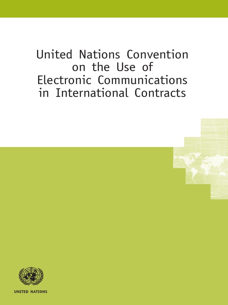 United Nations Convention on the Use of Electronic Communications in