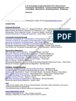 Lista de Livros TC RM Tecnicos Tecnologos Biomedicos