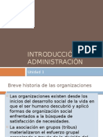 Breve Historia de Las Organizaciones