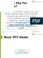 Pay for Success (PfS)
