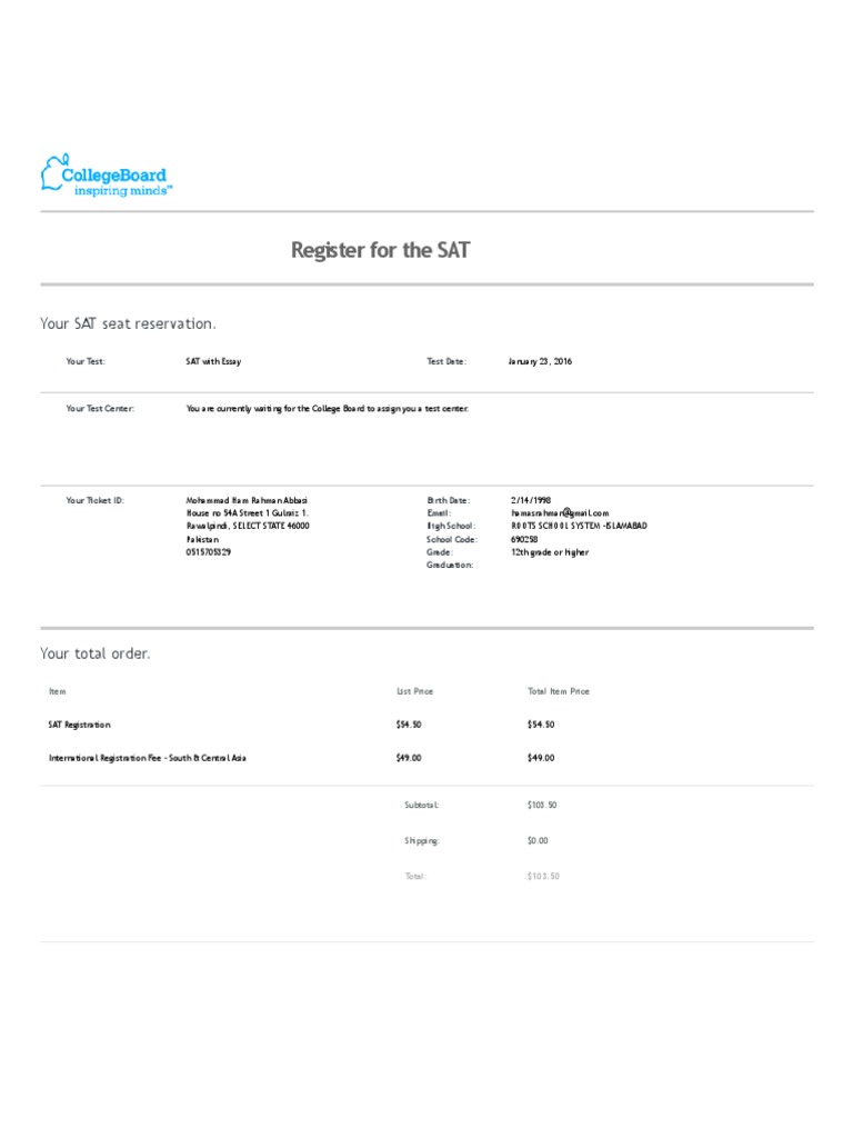 Total Order Registration for SAT | PDF