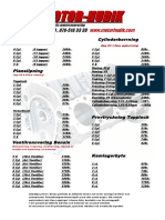 Prislista 2 Understreck