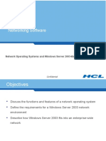 Networking Software I