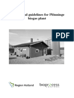 Operational Guidelines Plonninge Biogas Plant